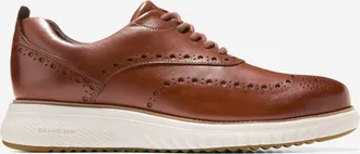 Cole Haan Mens Zerøgrand Eon Wingtip Oxford Shoes - Brown Size 10.5