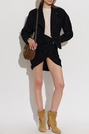 Isabel Marant Tweed Blazer Suna, Womens, Black