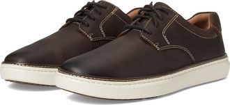 Johnston & Murphy Mcguffey 2 Plain Toe Mens Shoes Brown Oiled Full Grain : 10.5 W (EE), Leather