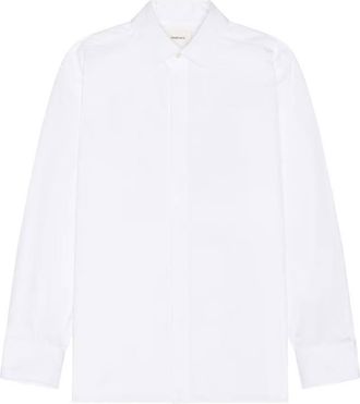 Saint Laurent Mens Col Monsieur Button Down Shirt, Brand Size 42 (Neck 16.5)