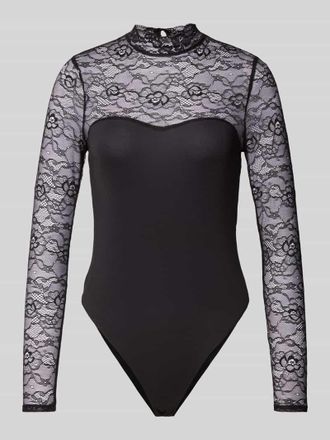 Only W&auml;schebody mit Spitzen-Details Modell SIA in Black, Gr&ouml;&szlig;e XS