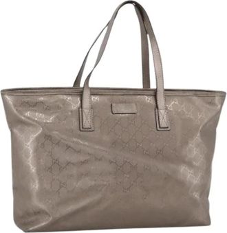 Gucci Pre-owned Tote Bags, female, Brown, Size: ONE SIZE Pre-owned Vintage Tote Bag