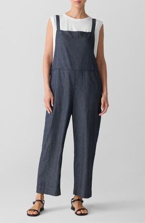 Eileen Fisher Ankle Denim Jumpsuit at Nordstrom Rack, Size Xx-Small