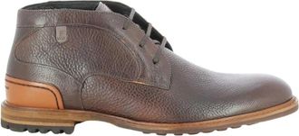 Floris Van Bommel Crepi 13.11 Veterlaarzen - Heren - Veterlaarzen - Bruin - 43 1/2 EU - Leer - Schoenen