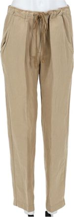 Isabel Marant Sharony Tapered Leg Cuffed Hem Trousers Pants