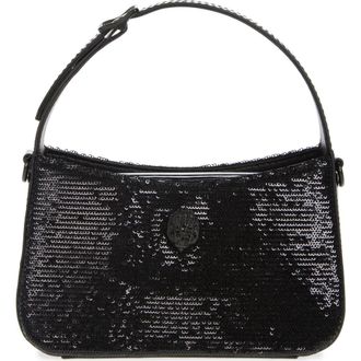 Kurt Geiger Mini Bond Embellished Shoulder Bag in Black at Nordstrom Rack