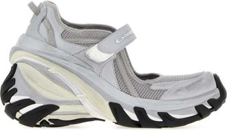 Balenciaga Grey Logo Track Sneakers