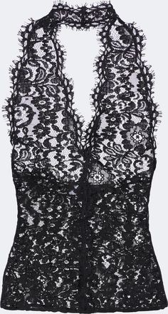 Stella McCartney Lace halterneck top