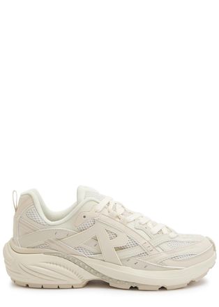 スニーカー REPRESENT Studio mesh and suede low-top sneakers Studio Sneaker - Suede Mix - Beige Yellow | REPRESENT