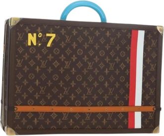Louis Vuitton Pre-owned Monogram Canvas Shoulder Bag - Dames - Vintage Handtas - Bruin - ONE Size - Vintage