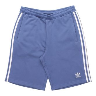 adidas originals 3-Stripes Logo Embroidered Sports Shorts Blue GN4474