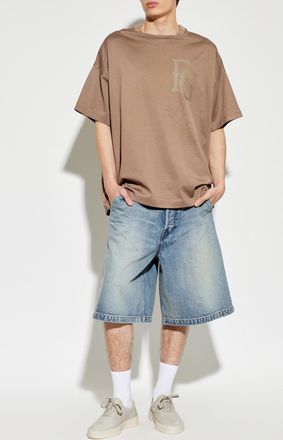 Fear of God Denim Shorts, Mens, Blue