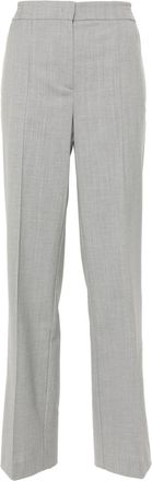 Twin-Set tailored trousers - women - Polyester/Wool/Viscose/Acetate/Polyester - 42 - Grey