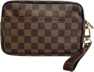Louis Vuitton unisex, Pre-owned, Bruin, Maat: ONE Size Leer