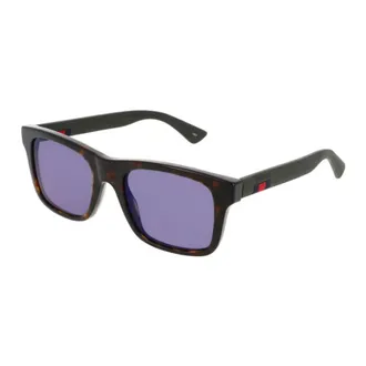 Gucci Mens Black Square Sunglasses GG0008S 003