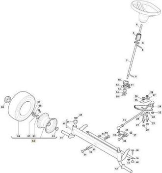 STIGA Sports Llanta 15fengchi+wandap512 Negra Original Stiga - 382680093/0