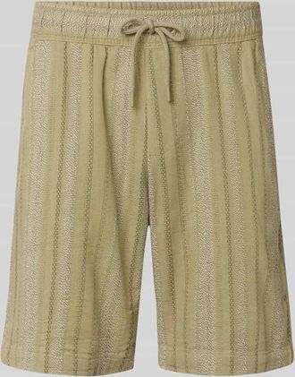 Mc Neal Shorts mit elastischem Bund in Schilf, Gr&ouml;&szlig;e XXL