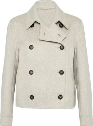 Brunello Cucinelli Brushed-finish Jacket
