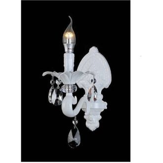 Trade Shop Trade Shop Traesio - Trade Shop - Applique Parete A Candelabro Stile Vintage Attacco E14 Lampada Muro Retro E43-1