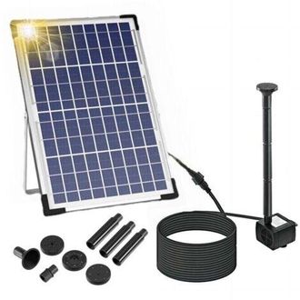 OEM Bomba Solar De Alta Potencia De 10 W Para Fuentes - Chorro Dividido Para Crear Olas - Perfecta Para Estanques Paisaj&iacute;sticos