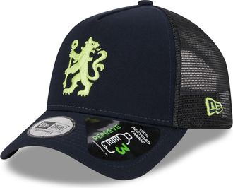 New Era Adjustable Mesh Trucker Cap - FC Chelsea Navy - One Size