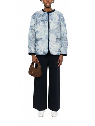 Forte_Forte Velvet Jacket In Blue