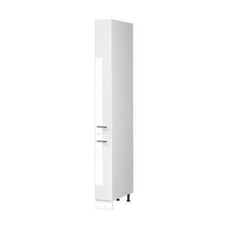 Vicco Mueble De Botica Fame-line, Blanco Alto Brillo/blanco, 20 Cm, Vicco