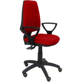 Piqueras y Crespo Piqueras Y Crespo - Sedia Elche s bali red chair con braccioli fissi ruote per parquet