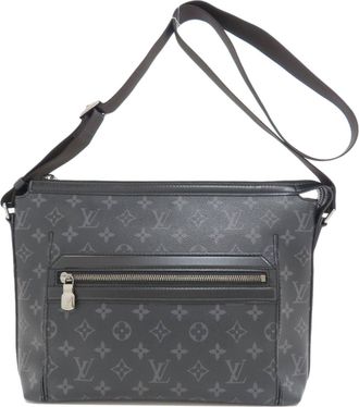 Louis Vuitton Black Monogram Eclipse Shoulder Bag (Pre-Owned)