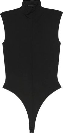Wardrobe.NYC high-neck sleeveless bodysuit - Black