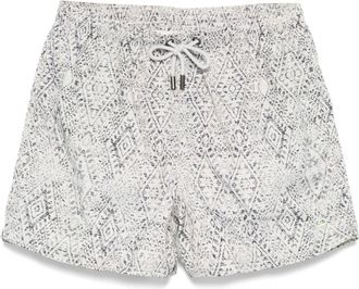 Tooco Costume da bagno con stampa grafica - Toni neutri