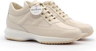 Hogan Sophisticated Lace-Up Sneakers