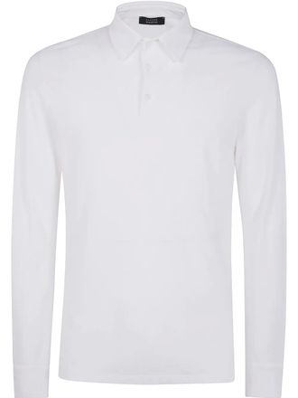 Zanone Ice cotton polo shirt - men - Cotton - 54 - White
