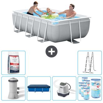 Intex Piscina Prism Frame Rectangular - 300x175x80 Cm - 9-piezas Scb55