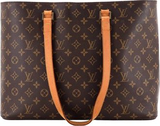 Louis Vuitton Brown Monogram Canvas Luco (Authentic Pre-Loved)
