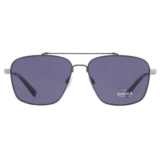 Shinola Blue Navigator Mens Sunglasses SH2100S 071 59