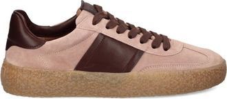 Kennel & Schmenger Sneakers stringate in pelle scamosciata - Rosa