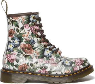 Dr. Martens 1460 English Garden Multi Backhand Boots - Dames - Veterlaarzen - Veelkleurig - 36 EU - Leer - Schoenen