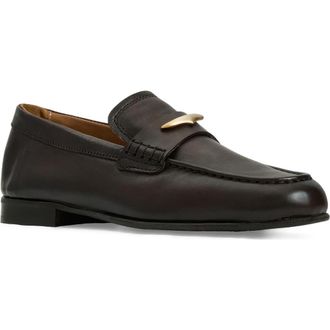 Aquatalia Elia Weatherproof Loafer in Espresso Soft Calf at Nordstrom, Size 10.5
