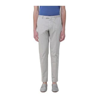 Pantaloni Torino Pantaloni Chino in Cotone Stretch - - Trousers - Uomo - Bianco - L