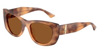 Jimmy Choo London JC5066U 509673 Womens Sunglasses Tortoiseshell Size 52