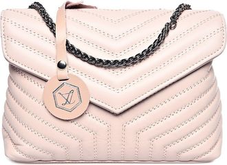 Luisa Vannini Rose Rundleer Tas