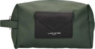 Lancaster Storm KBA Travel Kit - Dames - Toilettassen - Groen - ONE Size - Leer - Tassen