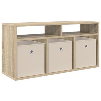 vidaXL Mueble Bajo Con Caj&oacute;n Roble Sonoma 87 X 27,5 X 43 Cm Vidaxl