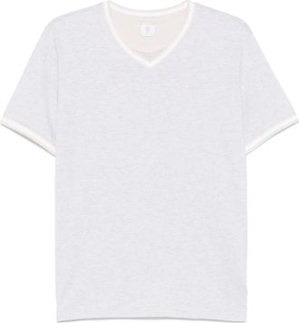 Eleventy T-shirt effetto mélange - Grigio