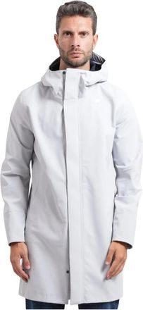 K-Way Thomas Bonded Jacket - Heren - Parka Jassen - Grijs - XL - Polyester - Jassen