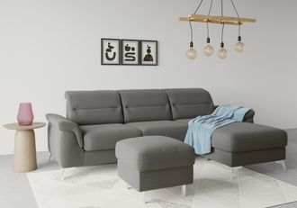 Sit&more Stauraumhocker »Sinatra« Sitzfläche ist abnehmbar, chromfarbene Metallfüsse