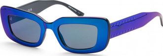 Karl Lagerfeld Womens KL6164S 50 300 Sunglasses - Blue - One Size