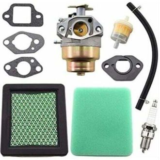 OEM Carburador Gcv 190 Con Buj&iacute;a Y L&iacute;nea De Combustible Para Motor Honda Gcv190 Gcv160. Apto Para Cortac&eacute;sped 16100-z0y-m42