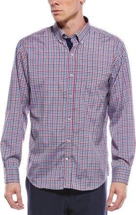 Tailorbyrd Tailorbryd Multi Check Printed Performance Shirt